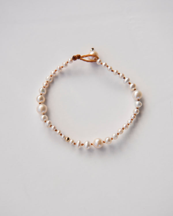 rika studios MARICHELLE / PEARL ANKLET NUDE CORD