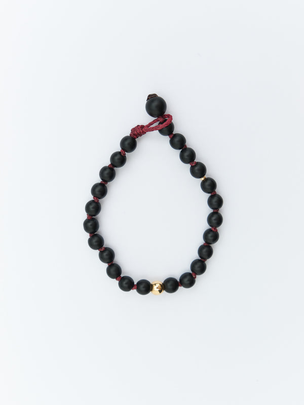 rika studios MARICHELLE / PEARL BRACELET ONYX