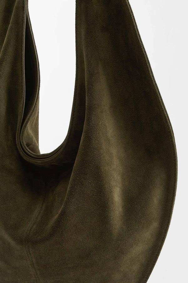 Rika Studios MARKET TOTE SUEDE / KELP