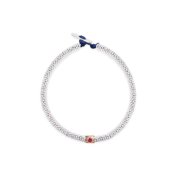 rika studios NAFSU INDIA BRACELET / PINK RUBY