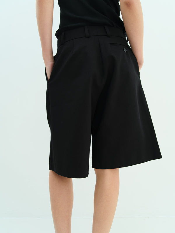Rika Studios ONASSA SHORTS / BLACK COATED