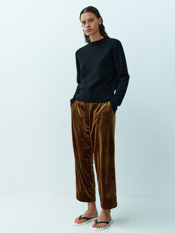 rika studios PEPE PANTS VELVET / HAZEL VLVT