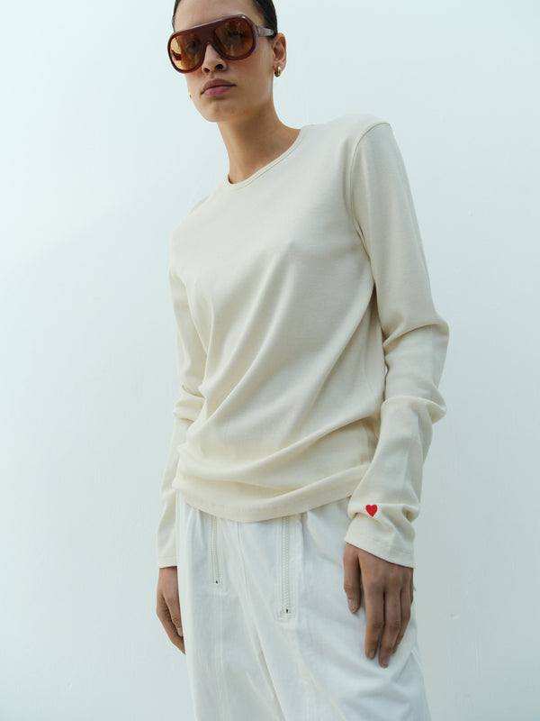 Rika Studios PICASSO TEE / ECRU