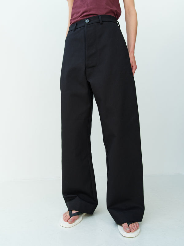 Rika Studios ROWAN PANTS / BLACK TWILL