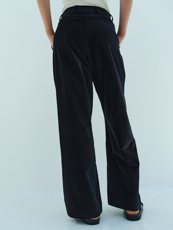 Rika Studios ROWAN PANTS / BLACK VLVT