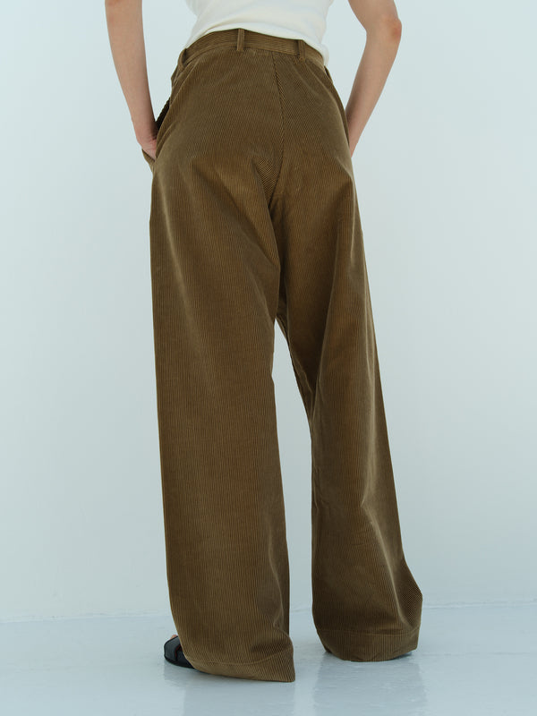Rika Studios ROWAN PANTS / CARAMEL CORD