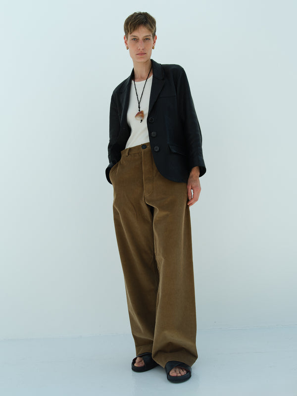 Rika Studios ROWAN PANTS / CARAMEL CORD