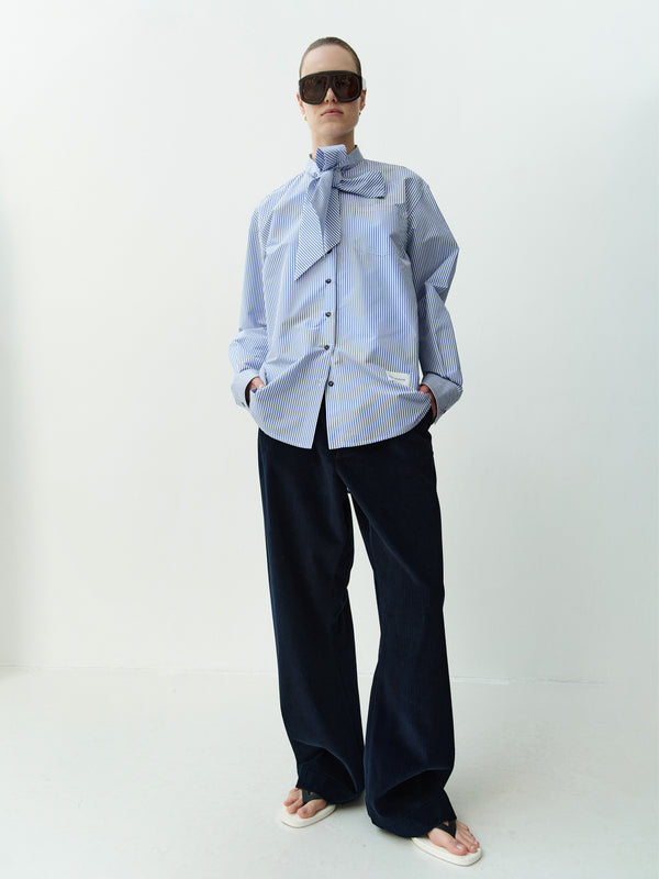 Rika Studios ROWAN PANTS / MIDNIGHT BLUE CORD