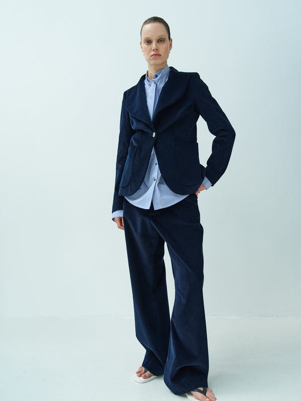 Rika Studios ROWAN PANTS / MIDNIGHT BLUE CORD
