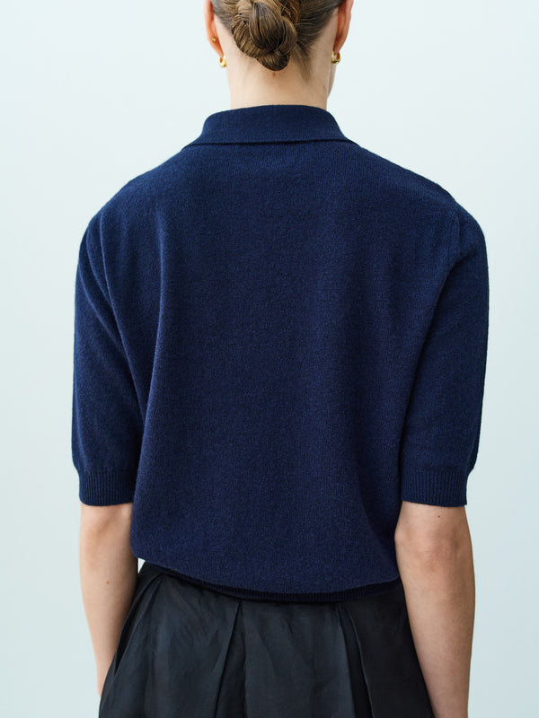 Rika Studios SPRING POLO / MIDNIGHT BLUE
