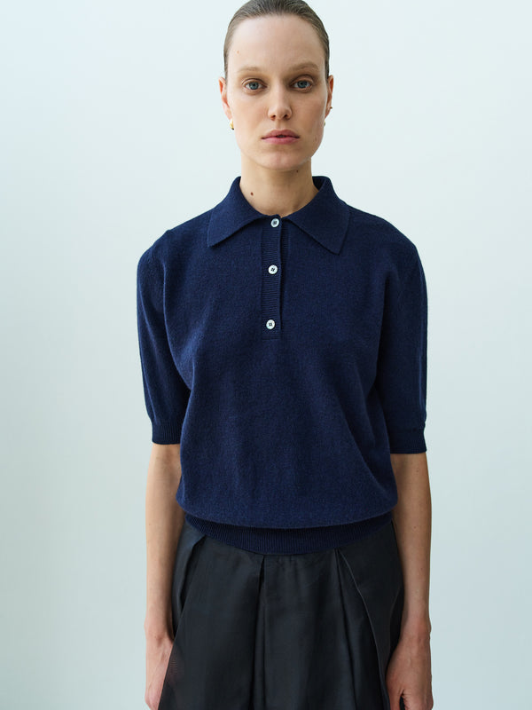 Rika Studios SPRING POLO / MIDNIGHT BLUE