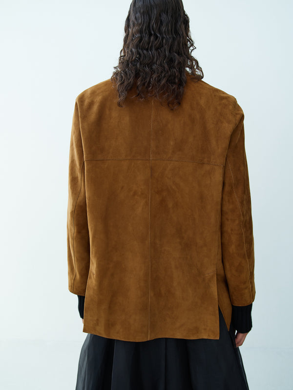 Rika Studios STEVE LEATHER JACKET / GOLD