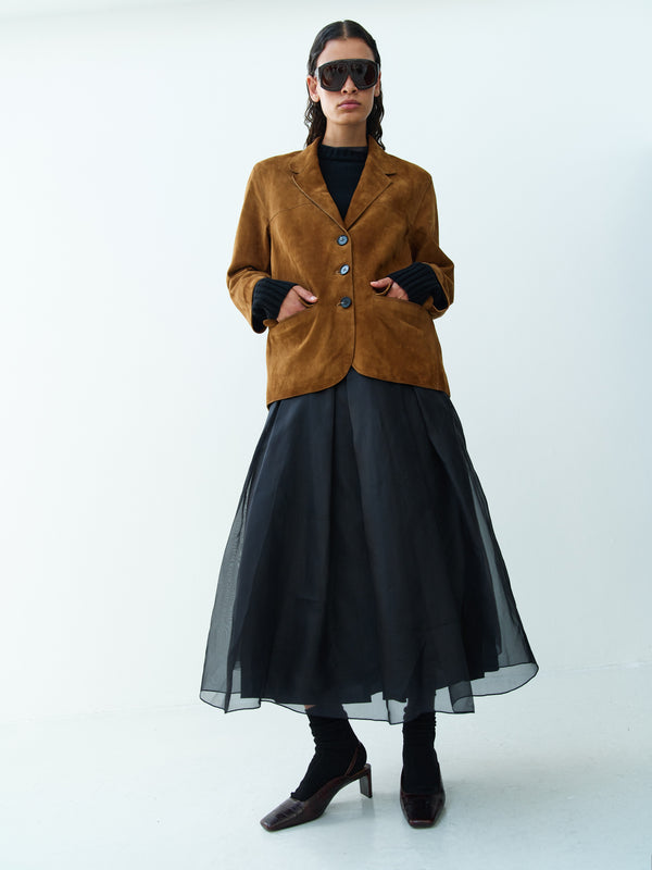 Rika Studios STEVE LEATHER JACKET / GOLD