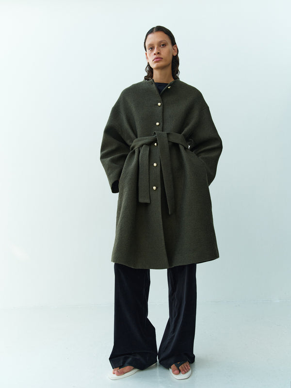 Rika Studios TAYLOR COAT / KHAKI GREEN