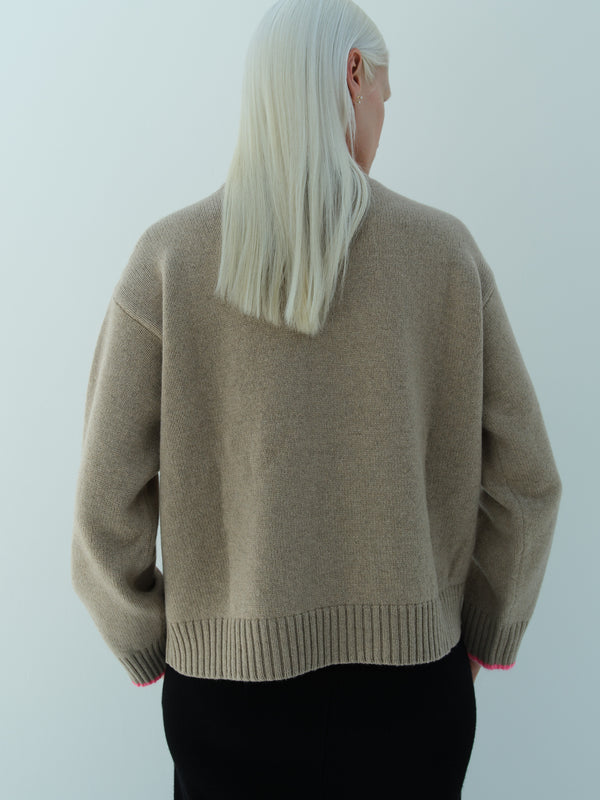 Rika Studios THE HAMPTON CREW NECK / OAT