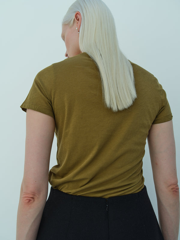 Rika Studios VANESSA TEE / BUTTERNUT