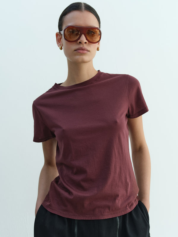 rika studios VANESSA TEE / CHOCO