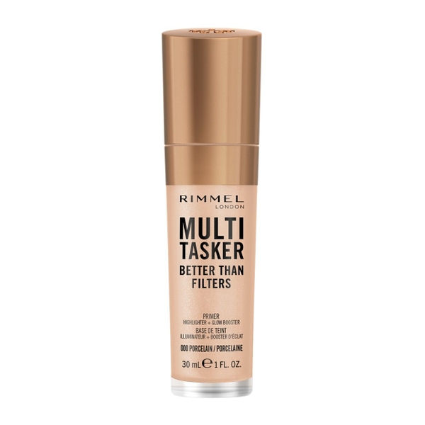 rimmel london Multi-Tasker Better Than Filters – Rimmel Glow Booster Highlighter & Anti-Aging Primer