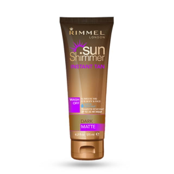 rimmel london Sunshimmer Instant Tan Matte Water Resistant