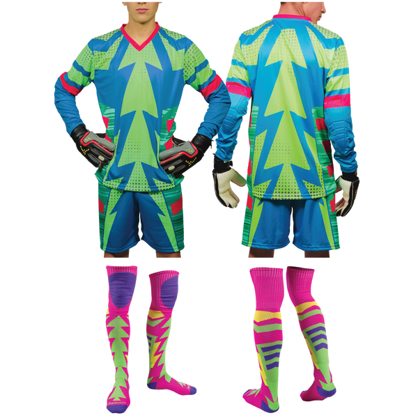 Rinat Brody II (Jorge Campos) Goalkeeper Kit (Jersey+Short+Socks) Number Included