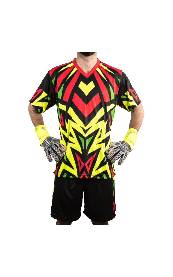 Rinat Brody III SS Short-Sleeve Goalkeeper Kit (Jersey+Short+Socks) Number Included