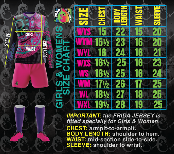 Rinat Frida Girls/Women Goalkeeper Jersey Number Included