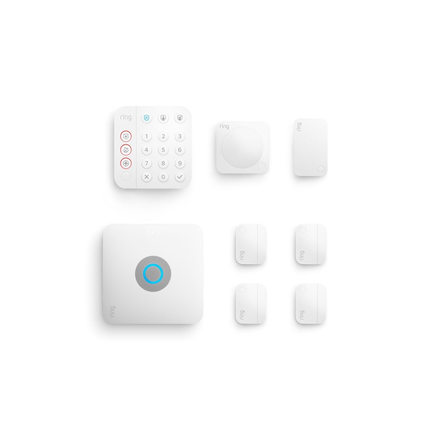 ring Alarm Pro Security Kit 8-Piece with built-in eero Wi-Fi 6 router
