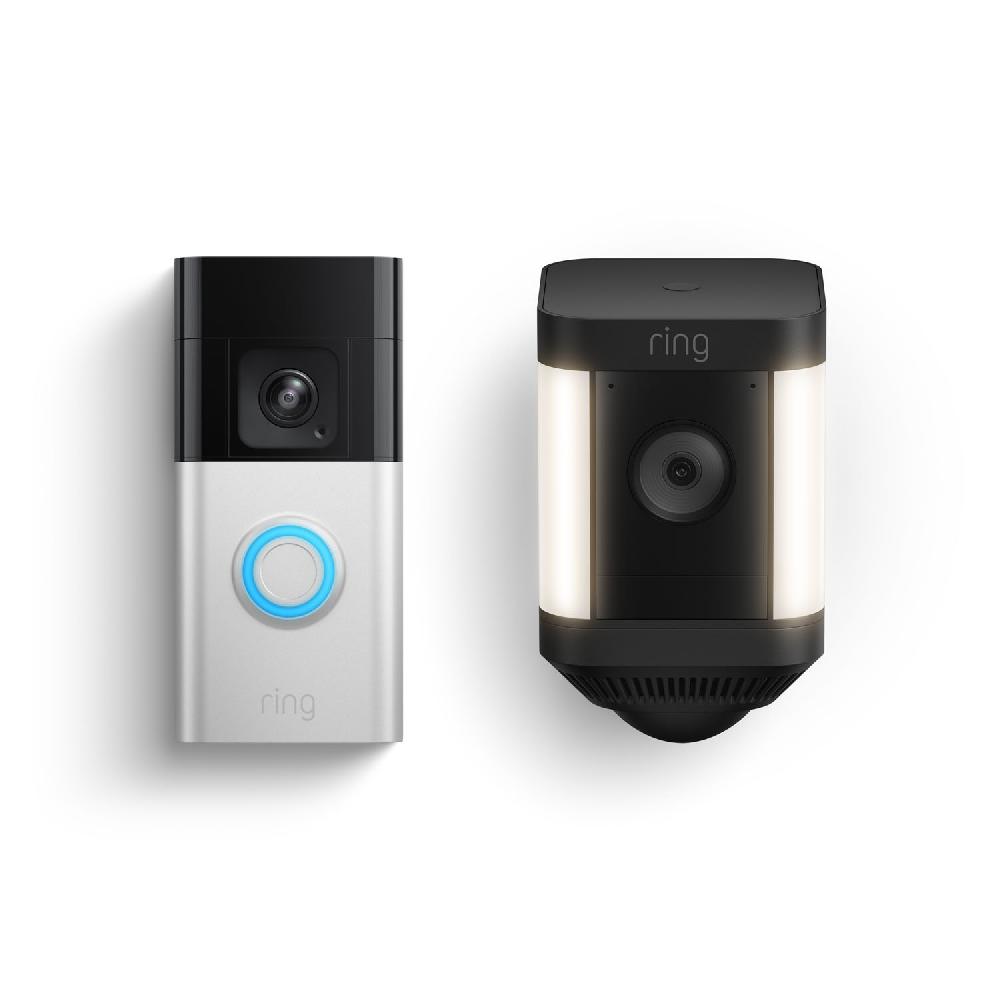 Ring Battery Doorbell Pro + Spotlight Cam Plus Battery