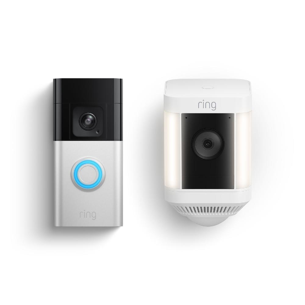 ring Battery Doorbell Pro + Spotlight Cam Plus Battery