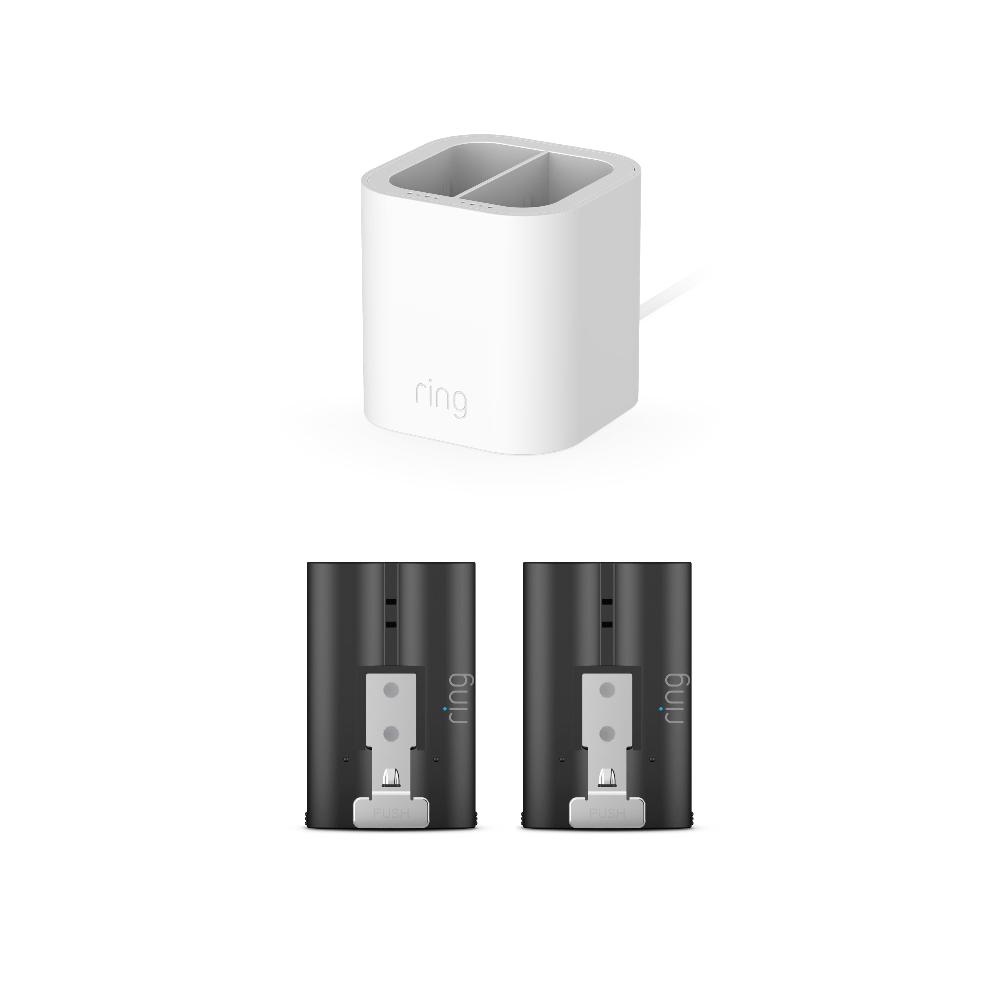 Ring Charging Station + 2 Quick Release Battery Packs