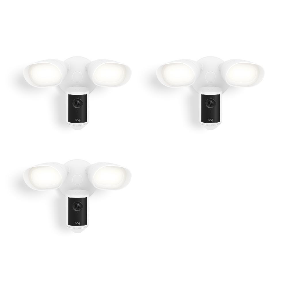 Ring Floodlight Cam Pro (Newest Model)Featuring Retinal 4K