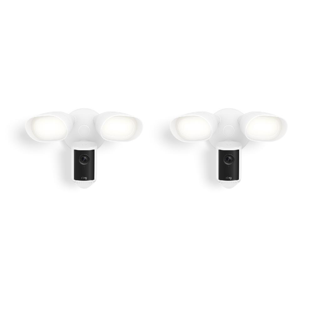 Ring Floodlight Cam Pro (Newest Model)Featuring Retinal 4K