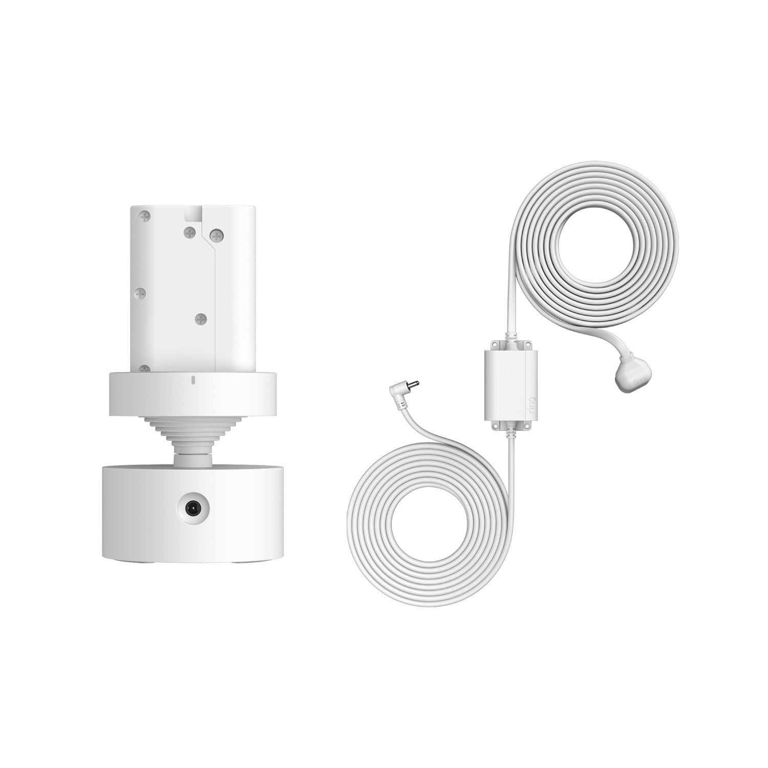 ring Pan-Tilt Mount with Indoor/Outdoor Power Adapter Stick Up Cam Plug-In 3rd Gen