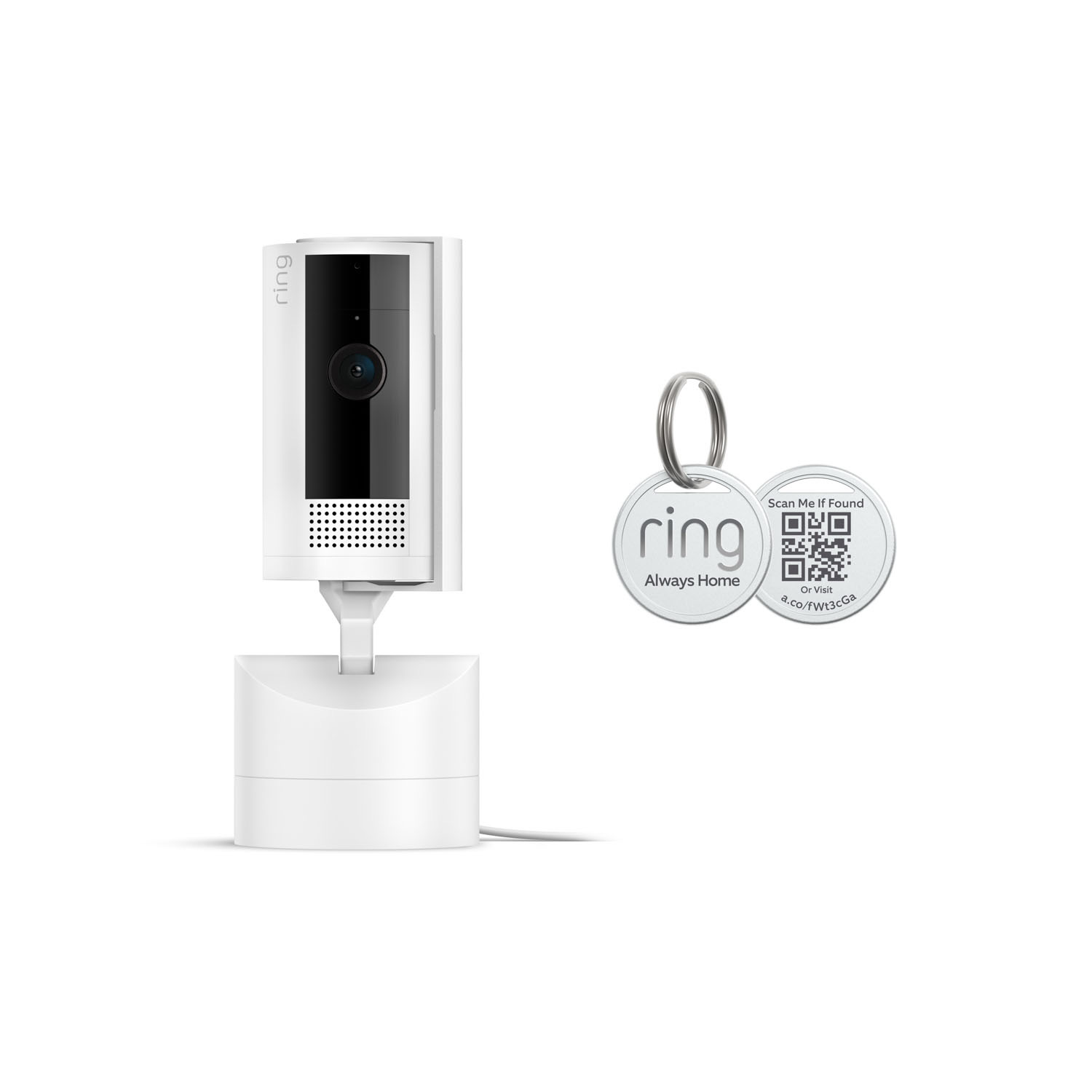 ring Pet Enhanced Kit Pan Tilt Indoor Cam with Pet Tag