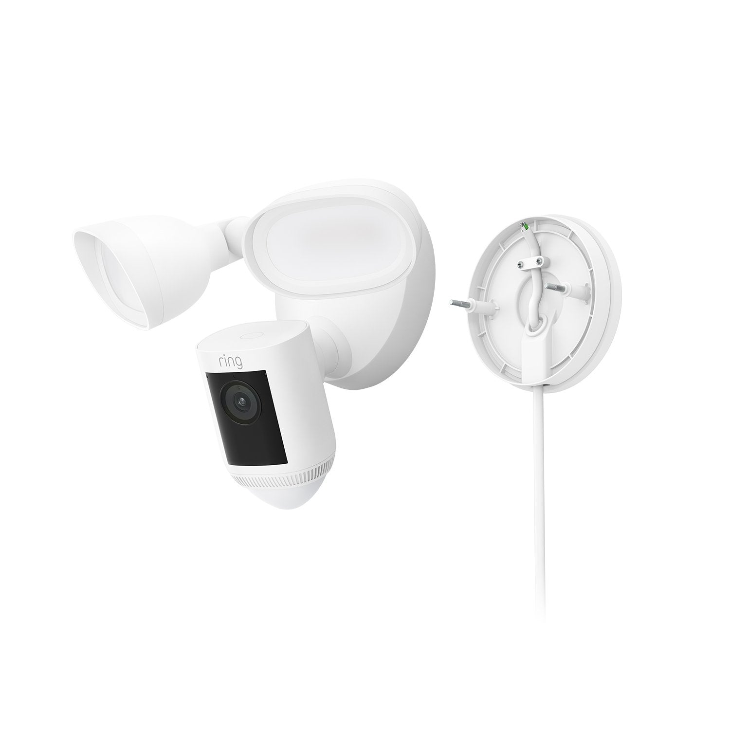 Ring Plug-In Mount For Cameras Floodlight Cam Pro (2nd Gen) Floodlight Cam Wired Pro And Floodlight Cam Wired Plus
