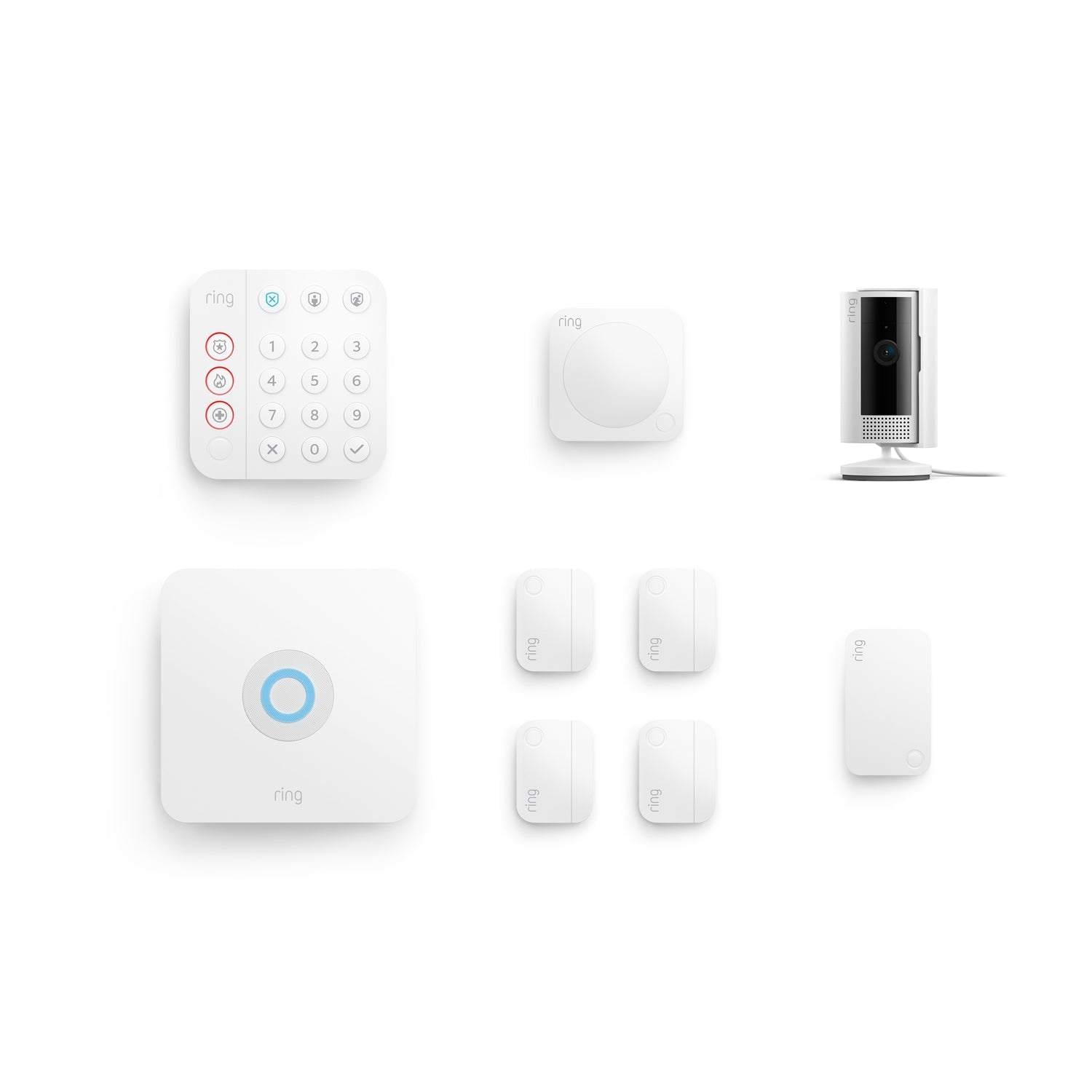 ring 8-Piece Alarm Security Kit + Indoor Cam 2nd Gen