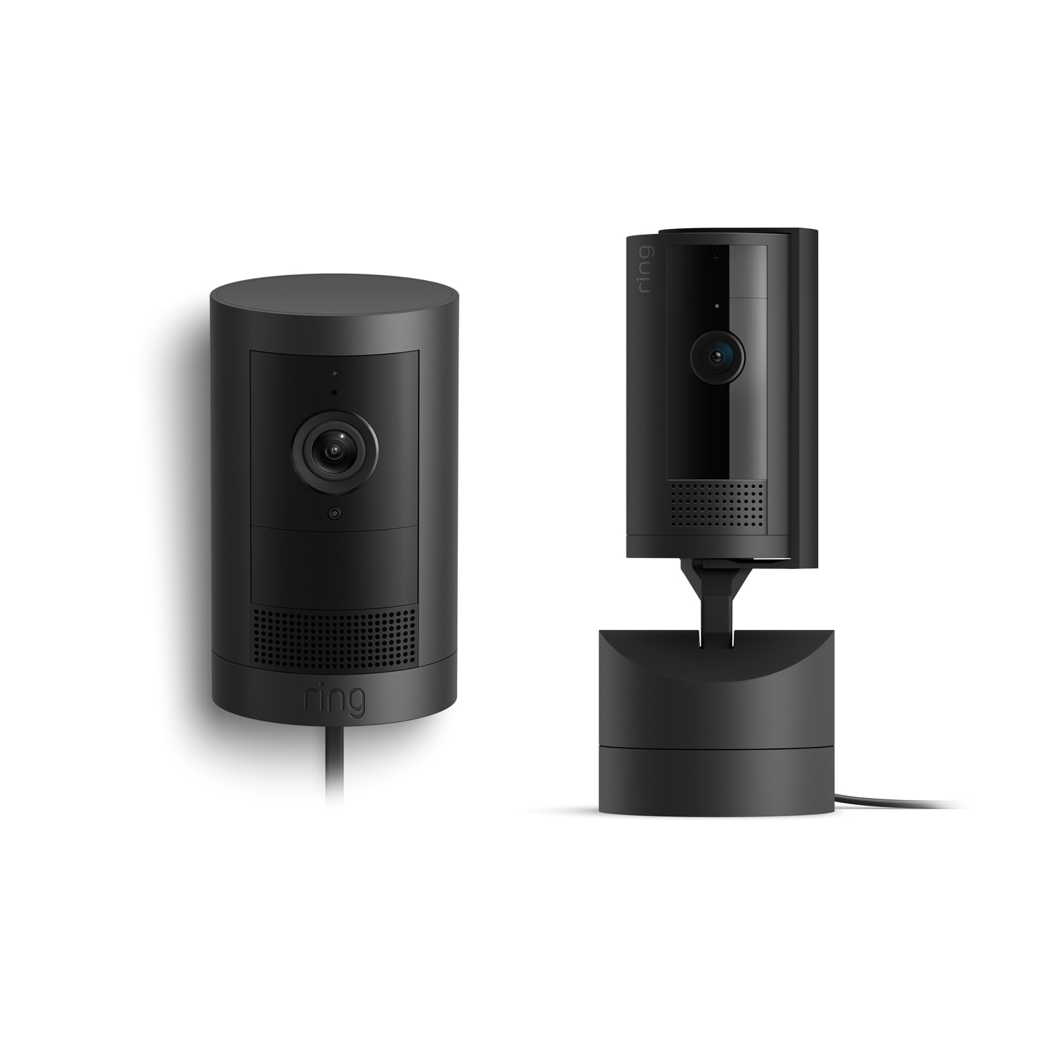 Ring Outdoor Cam Plus Plug-In + Pan-Tilt Indoor Cam