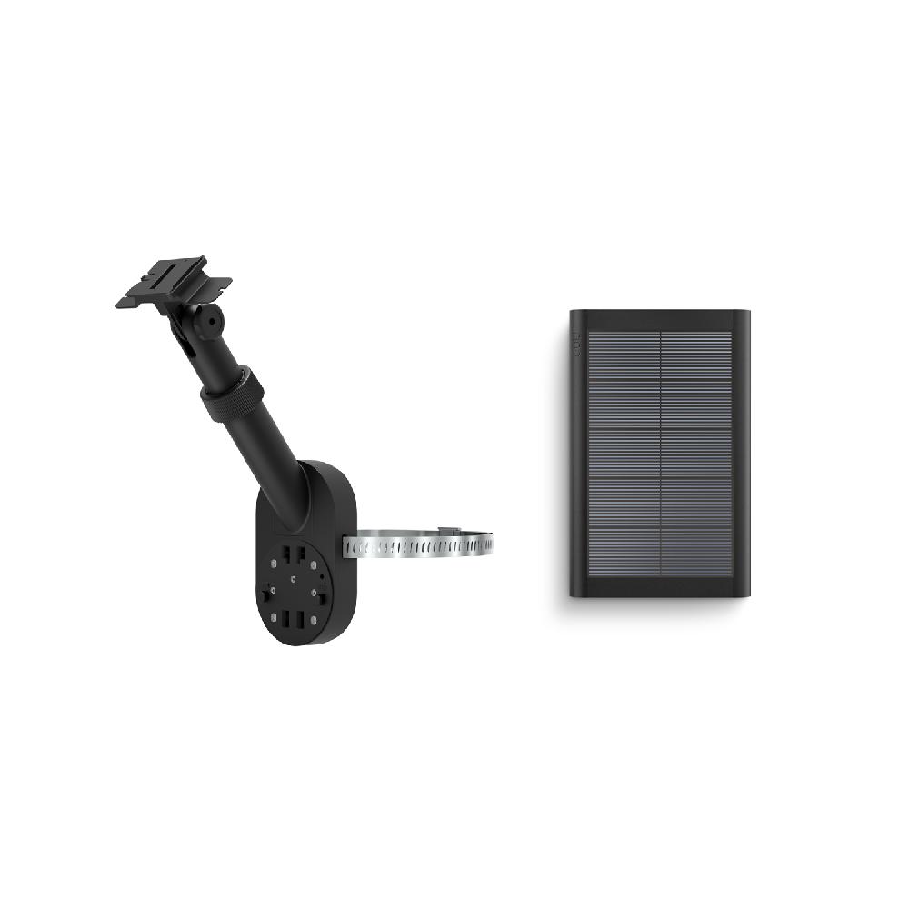 Ring Pole And Wall Mount + Small Solar Panel USB-C