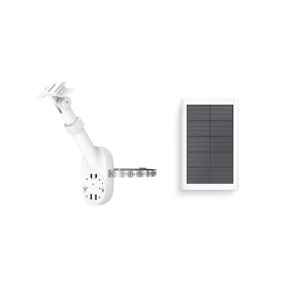 Ring Pole And Wall Mount + Small Solar Panel USB-C