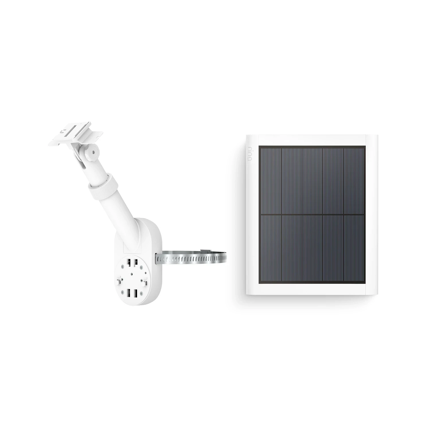 Ring Pole And Wall Mount + Solar Panel USB-C