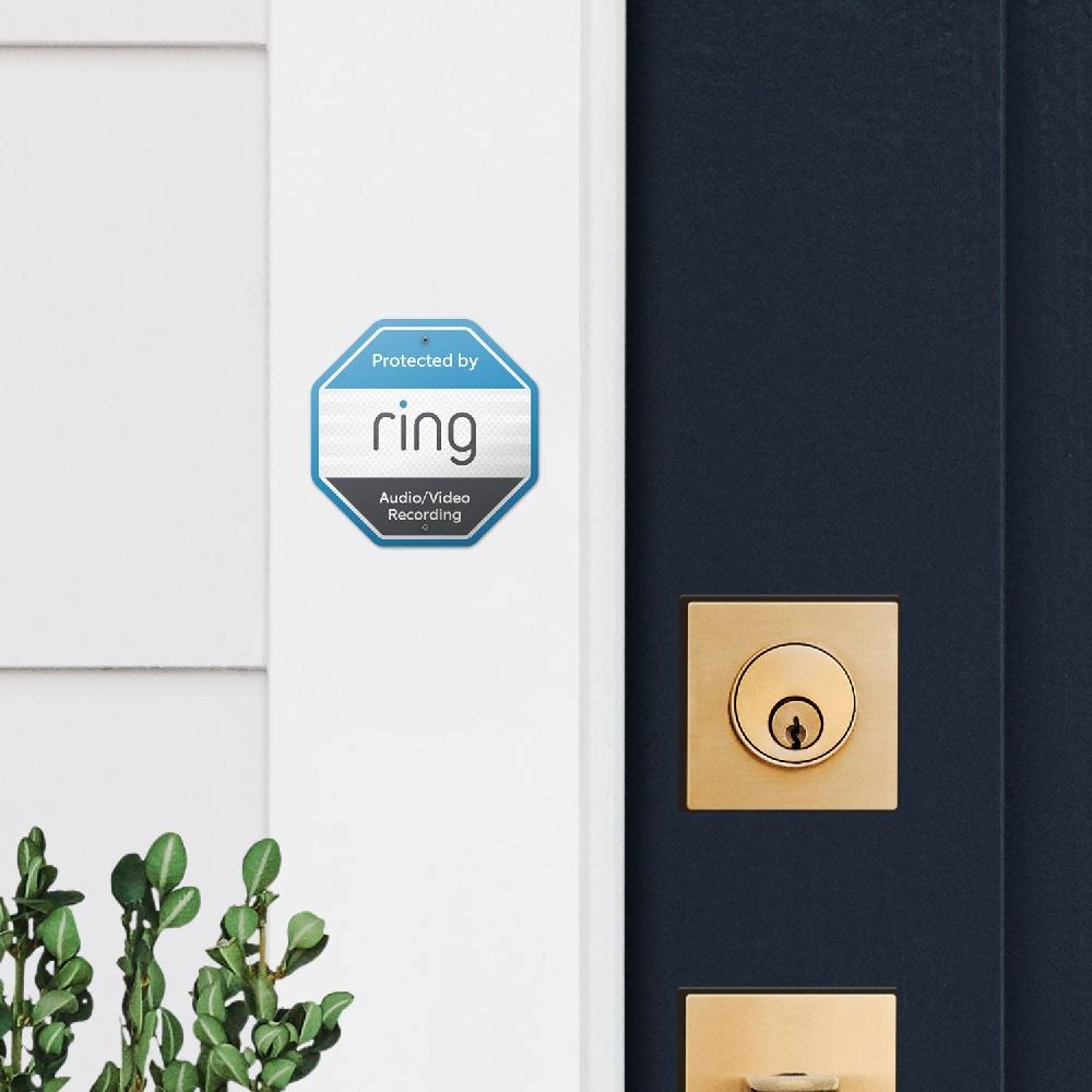 Ring Ring Security Doorplate Sign