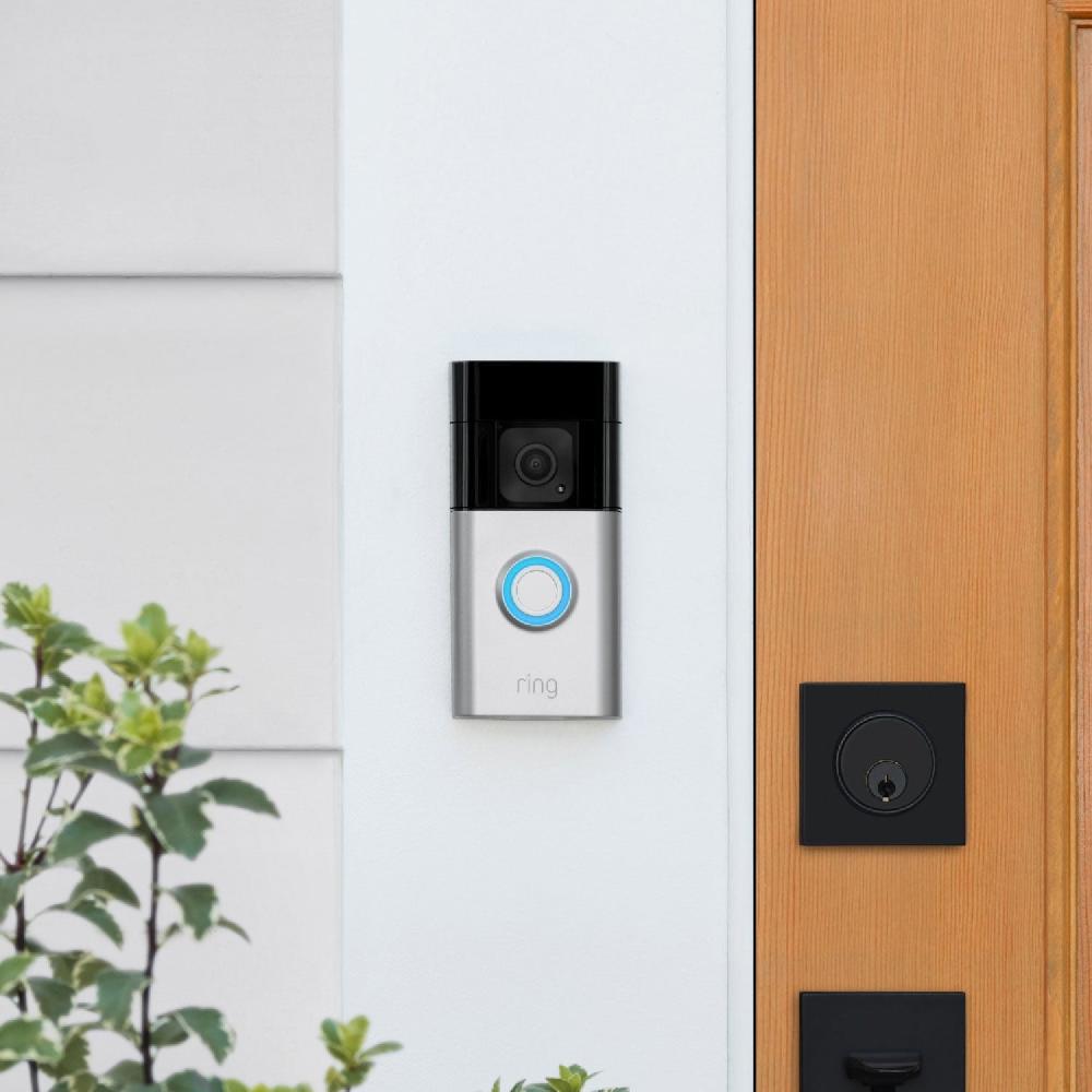 Ring Whole Home Enhanced Kit Battery Doorbell Plus + Spotlight Cam Plus Battery + Alarm Security Kit 8-Piece