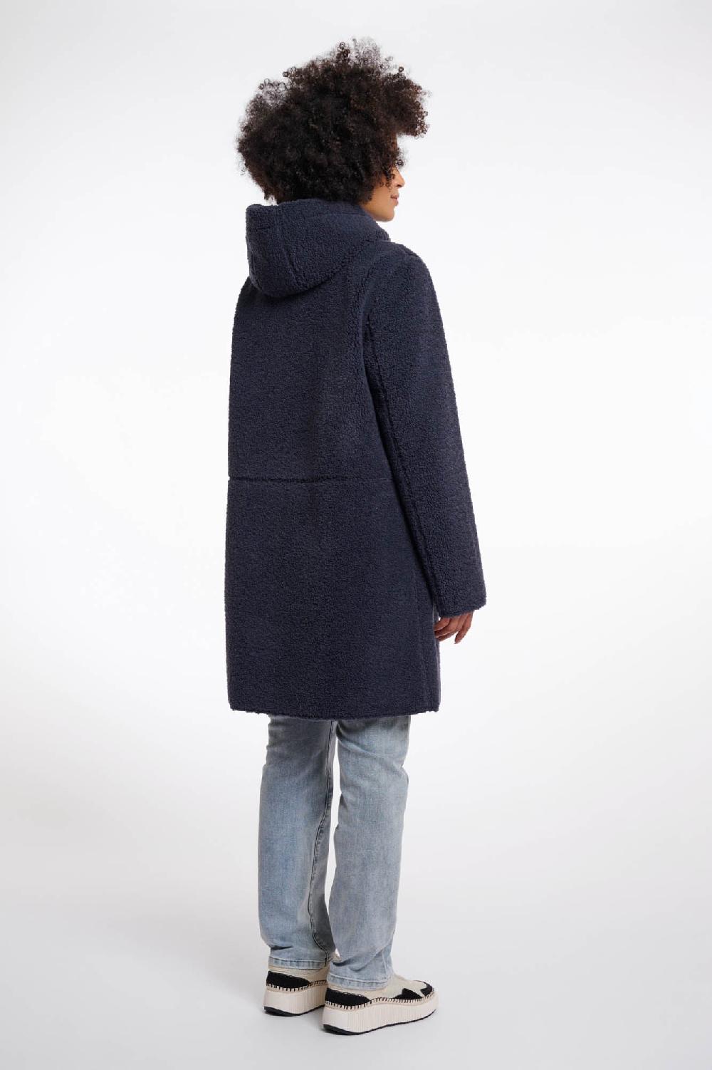 Rino & Pelle Alina Reversible Coat Night Grey