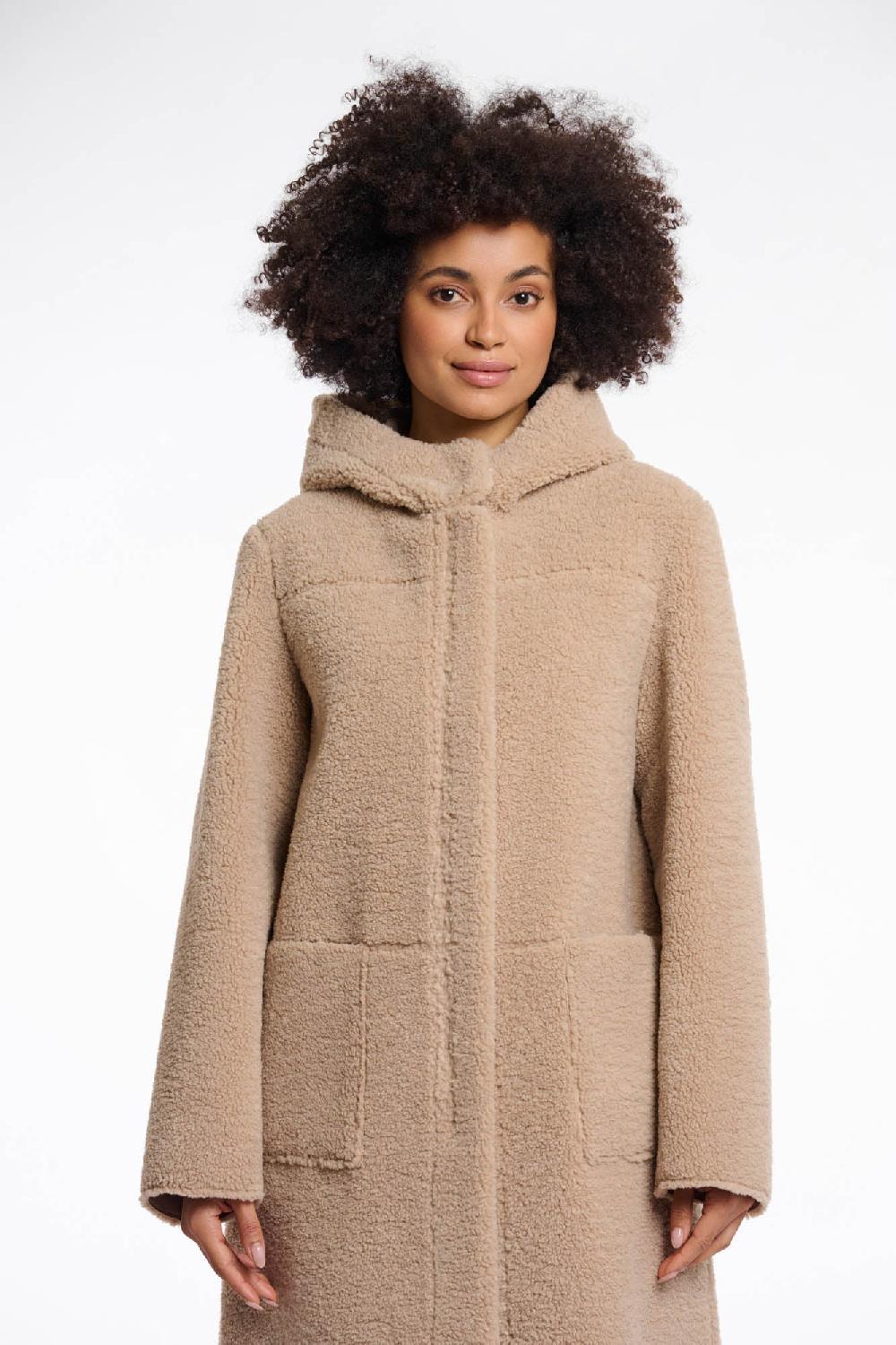 Rino & Pelle Alina Reversible Coat Oat