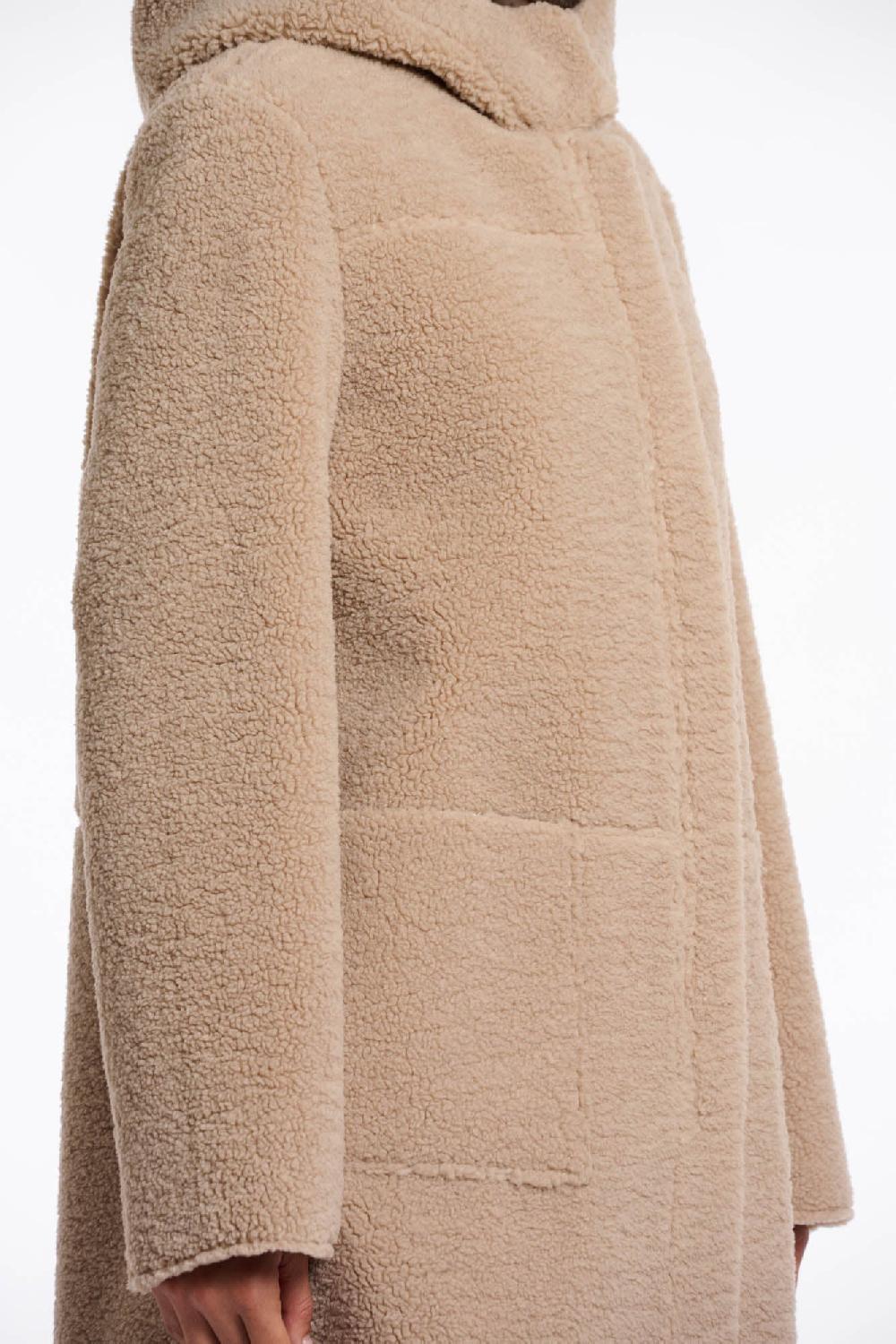 Rino & Pelle Alina Reversible Coat Oat