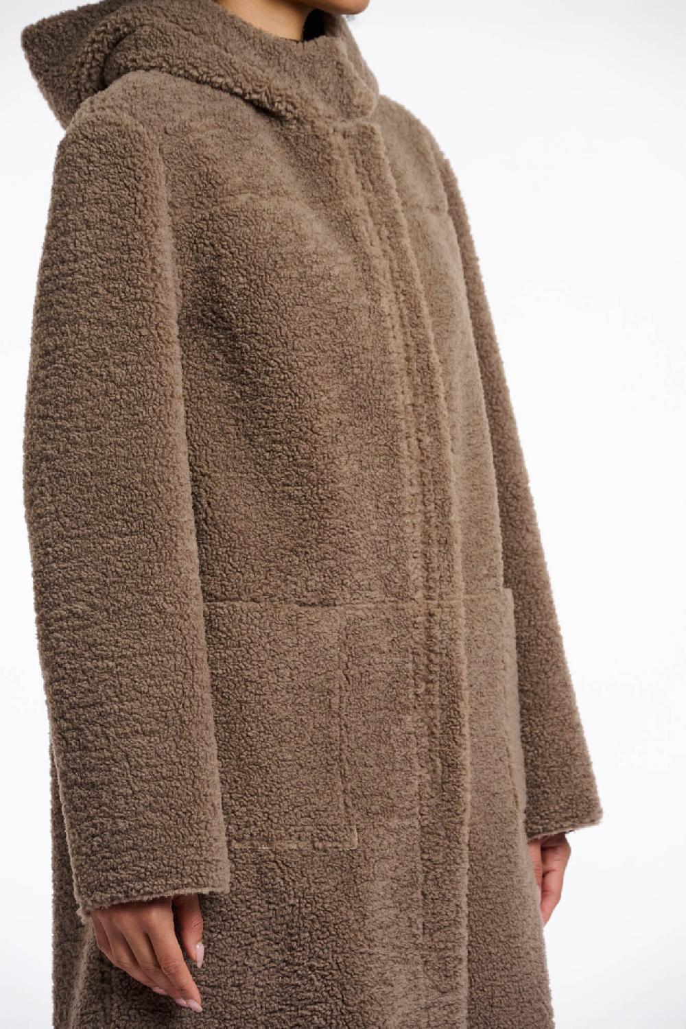 Rino & Pelle Alina Reversible Coat Toffee