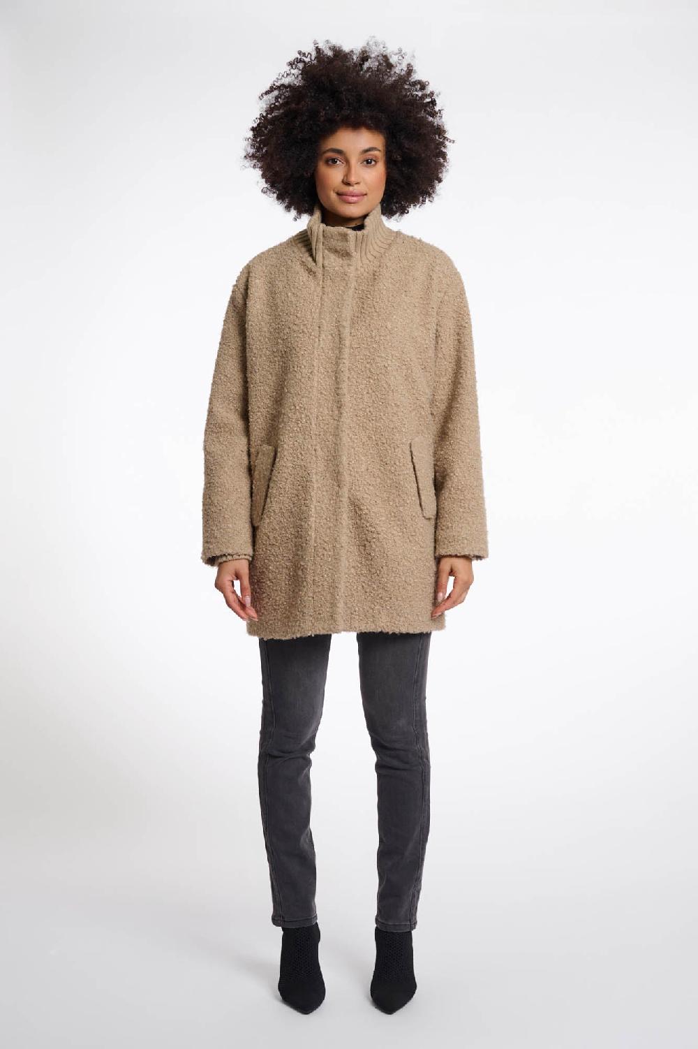 rino & pelle Antara coat Oat