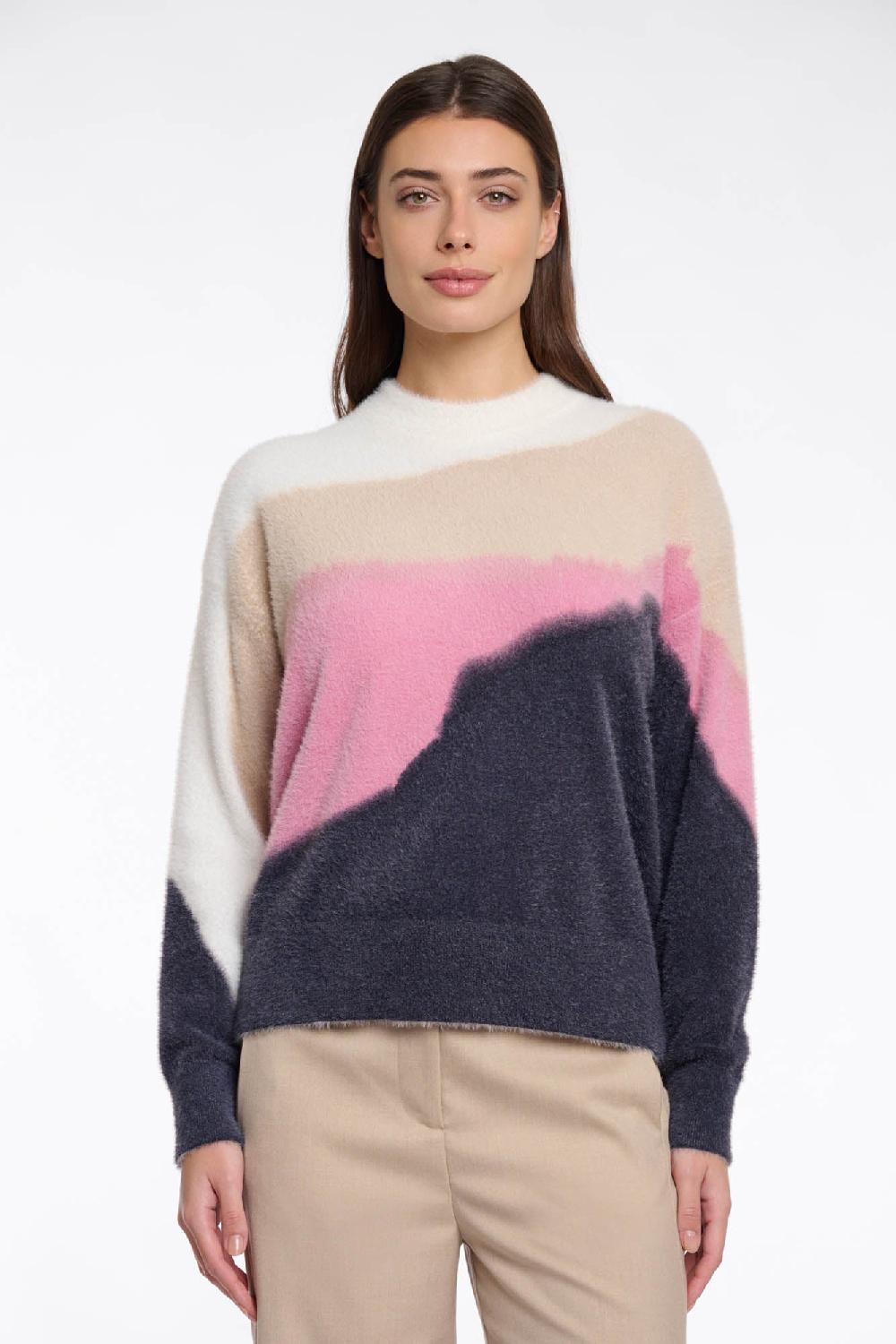 rino & pelle Berdie sweater Pink watercolour