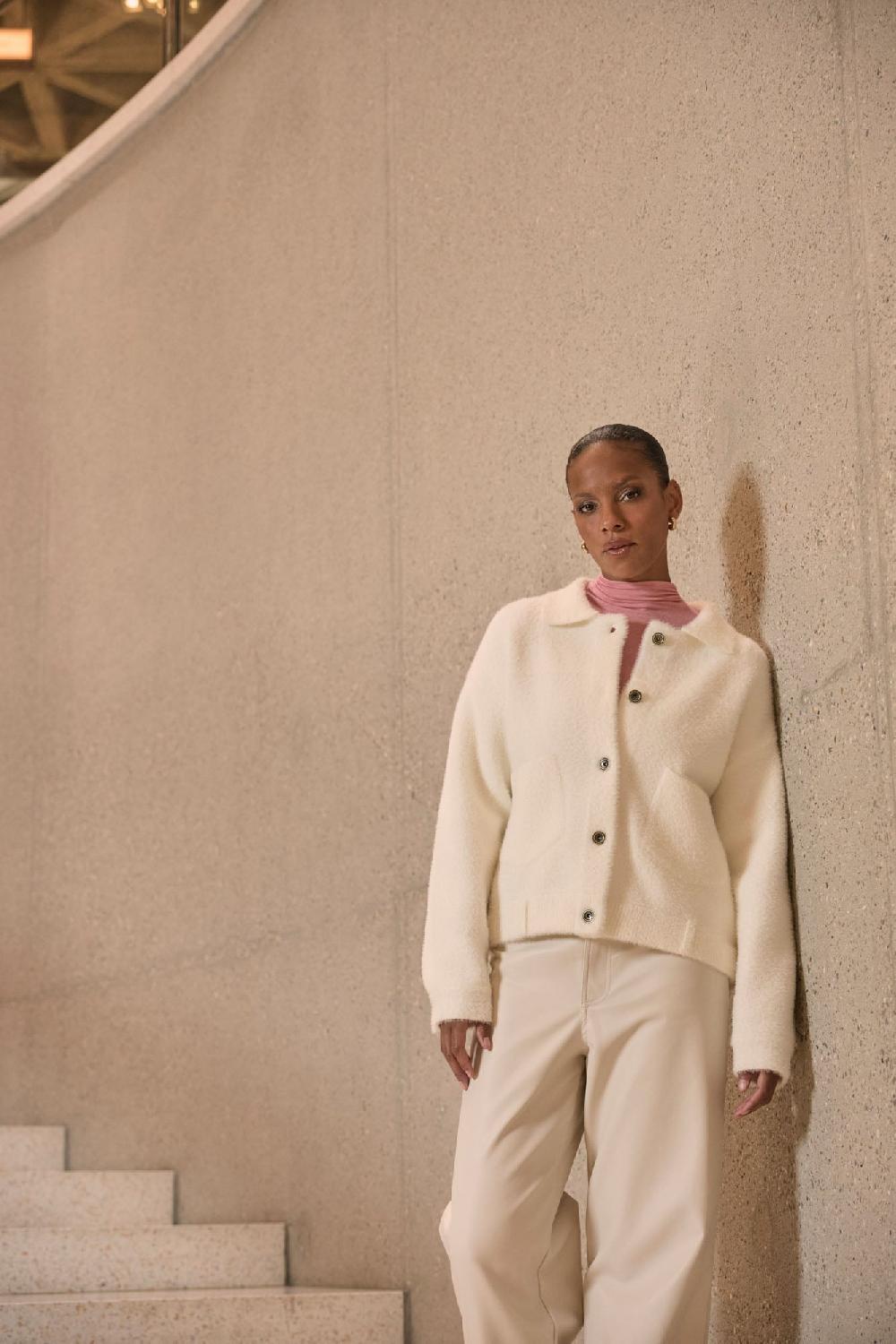 rino & pelle Bubbly jacket Snow white