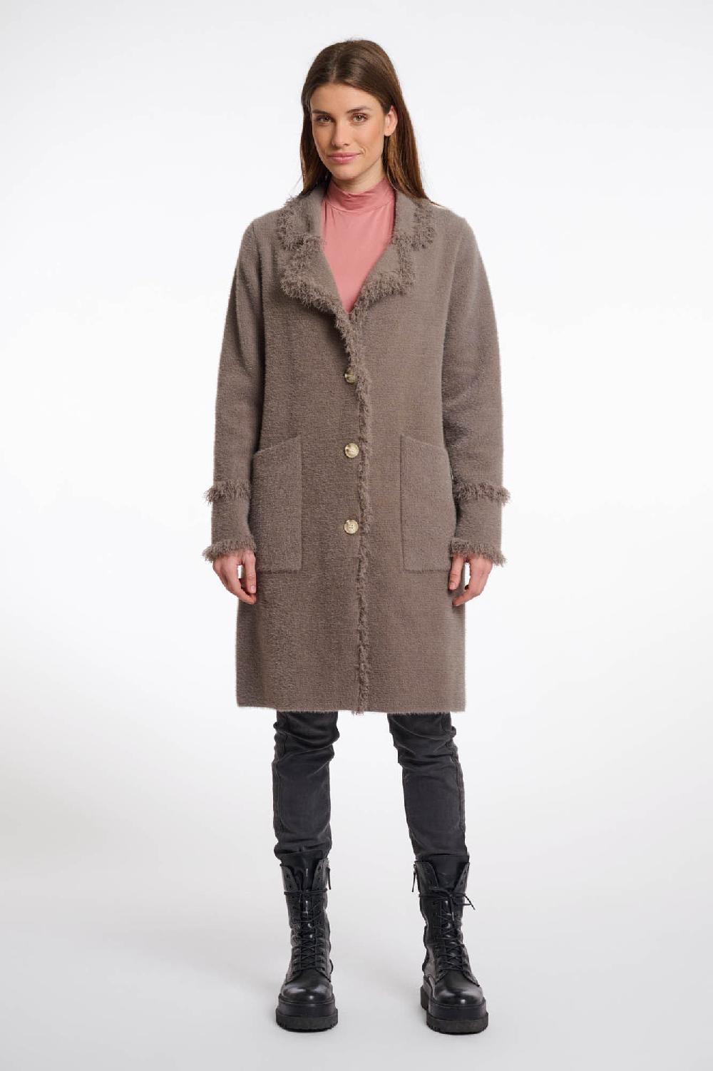 rino & pelle Catena cardigan Taupe